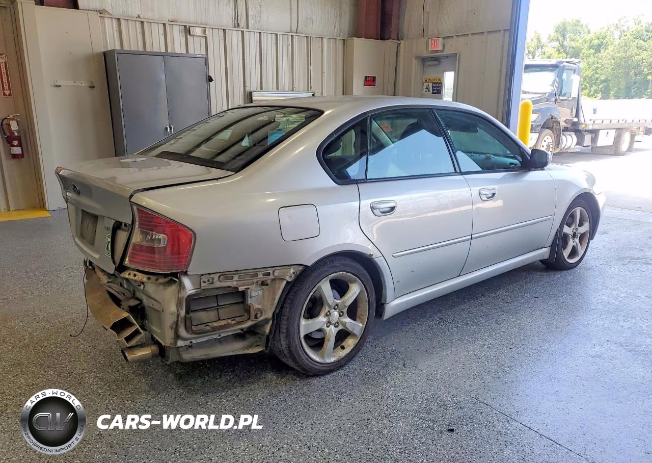 2007 Subaru Legacy 2.5I Limited VIN:4S3BL626377211831 - 3