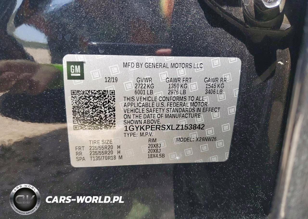 2020 Cadillac Xt6 Platinum Premium Luxury VIN:1GYKPERSXLZ153842 - 13