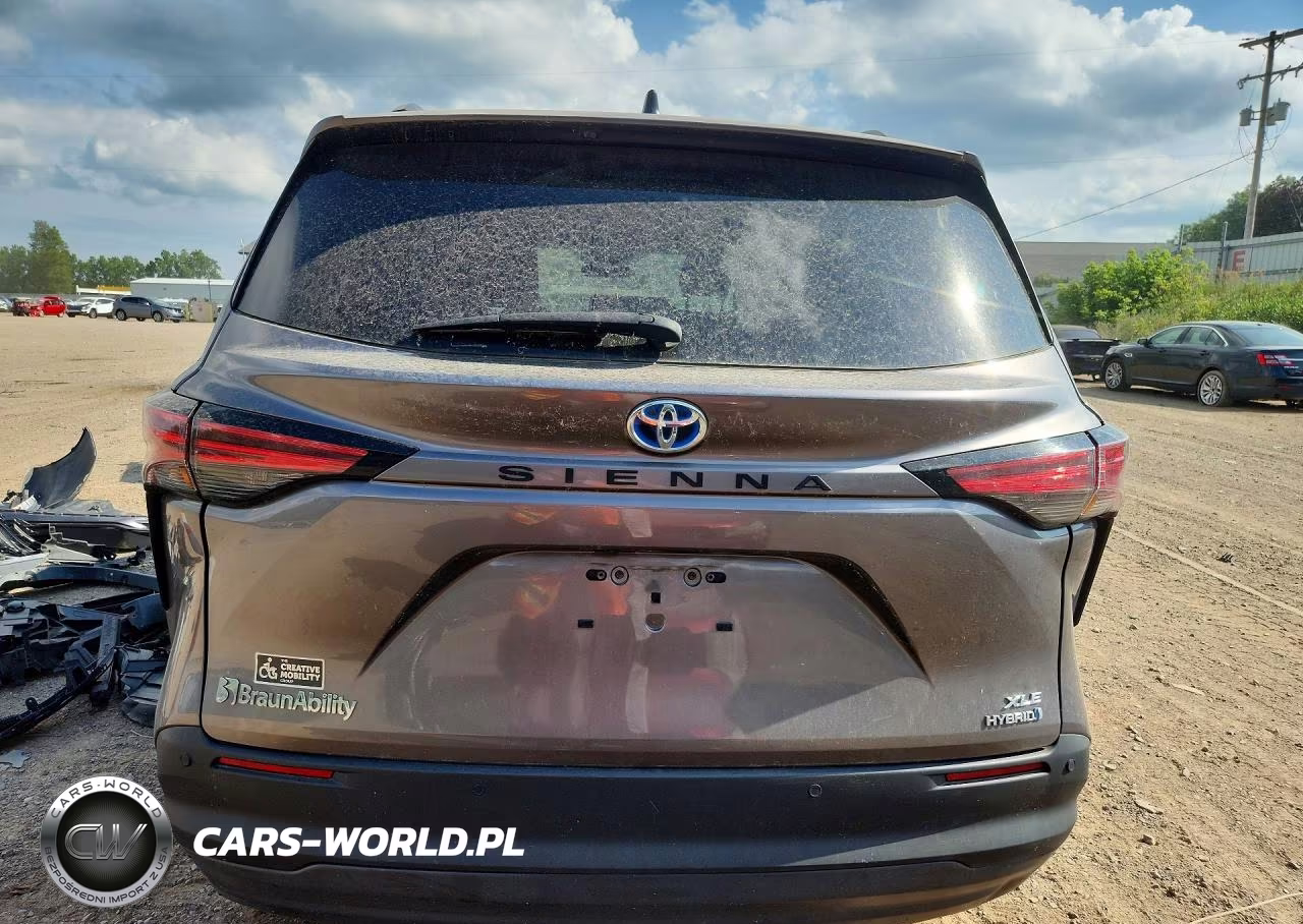 2022 Toyota Sienna Xle VIN:5TDJRKEC8NS123042 - 6