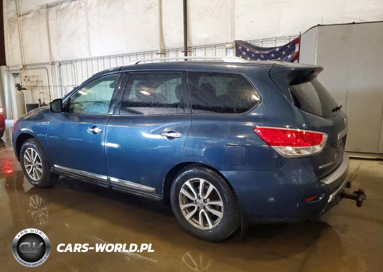 2014 Nissan Pathfinder Sl VIN:5N1AR2MMXEC715145 - 2