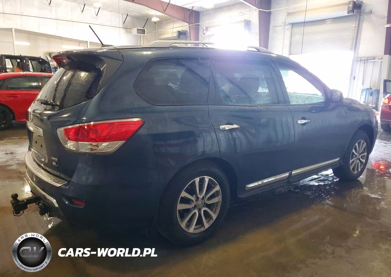 2014 Nissan Pathfinder Sl VIN:5N1AR2MMXEC715145 - 3