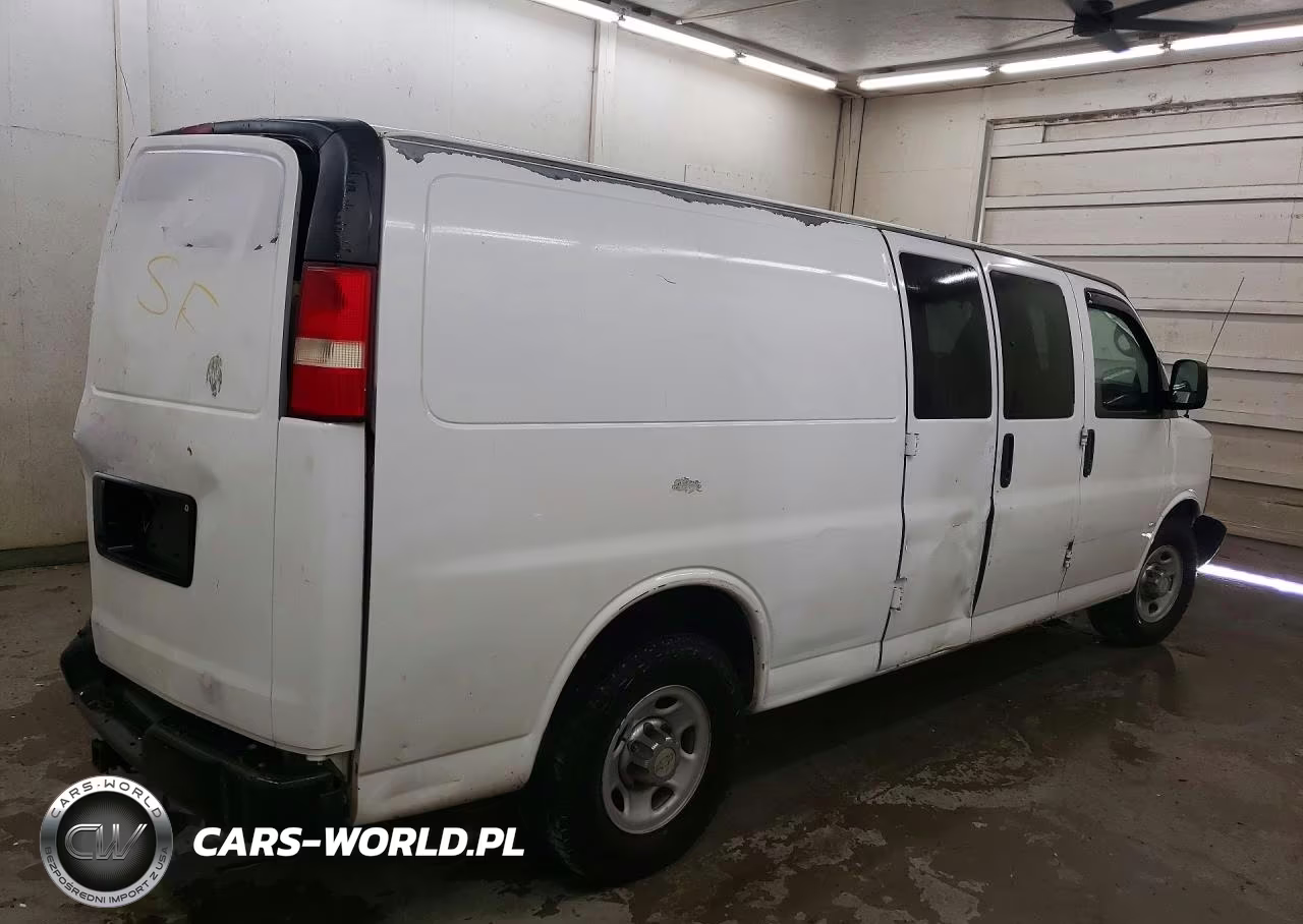 2012 Chevrolet Express 3500 Cargo Delivery Van VIN:1GCZGUCGXC1197230 - 3