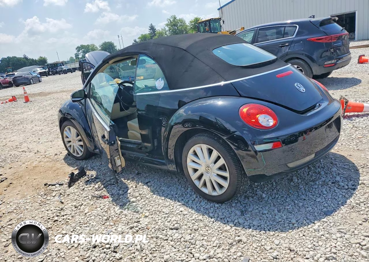 2008 Volkswagen New Beetle Convertible Se VIN:3VWRF31Y28M419954 - 2