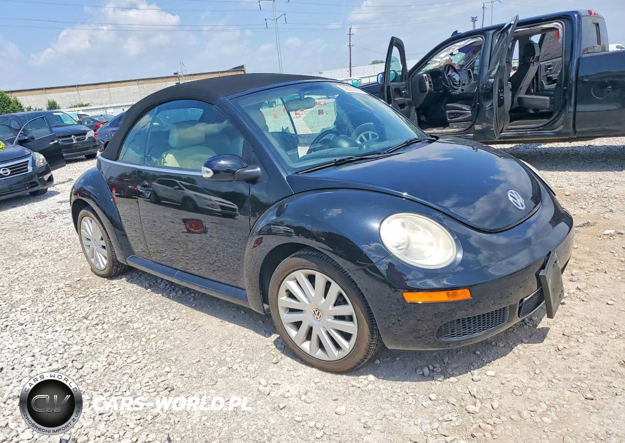 2008 Volkswagen New Beetle Convertible Se VIN:3VWRF31Y28M419954 - 4