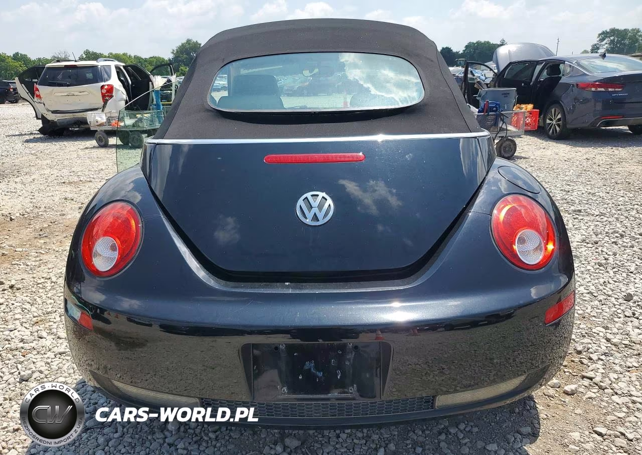 2008 Volkswagen New Beetle Convertible Se VIN:3VWRF31Y28M419954 - 6
