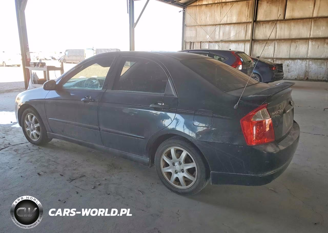 2006 Kia Spectra Ex VIN:KNAFE122165208249 - 2