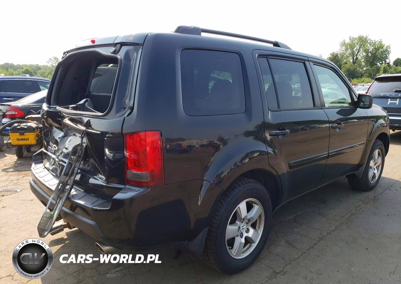 2011 Honda Pilot Exl VIN:5FNYF4H51BB104204 - 3
