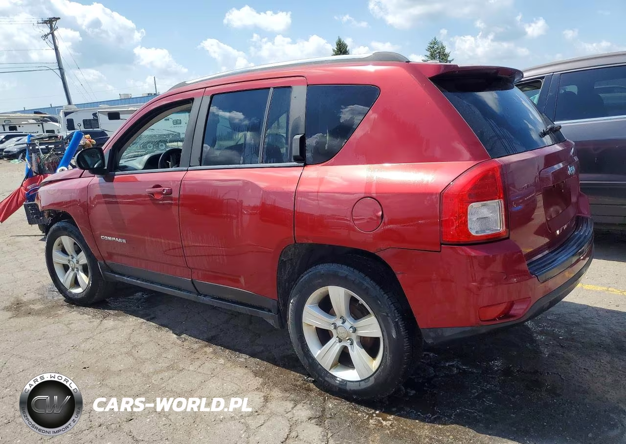 2012 Jeep Compass Latitude VIN:1C4NJCEB4CD580185 - 2