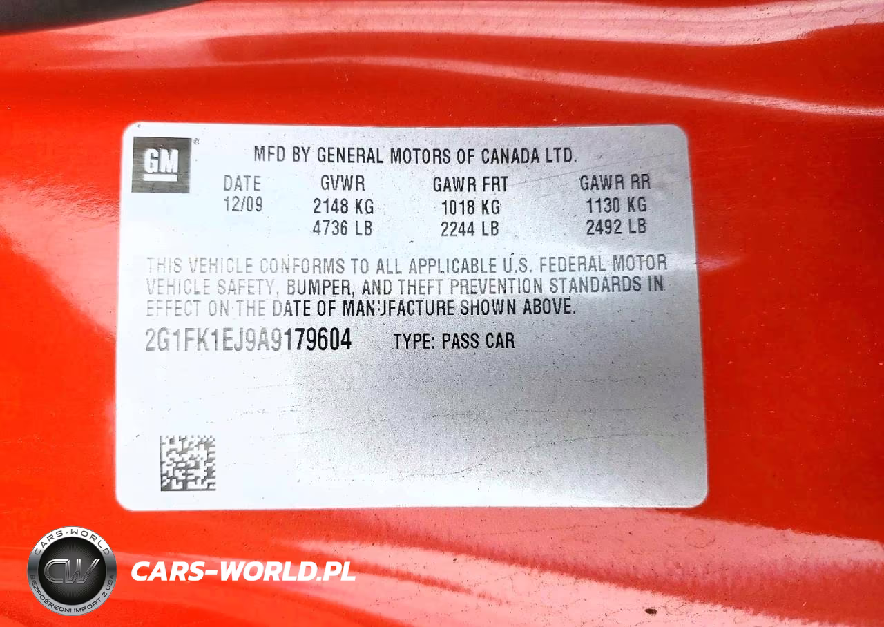 2010 Chevrolet Camaro Ss VIN:2G1FK1EJ9A9179604 - 13