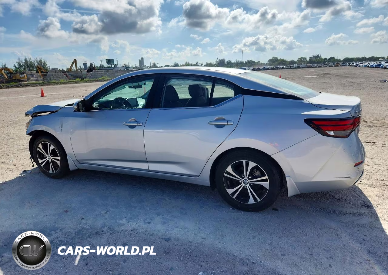 2022 Nissan Sentra Sv VIN:3N1AB8CV3NY207521 - 2