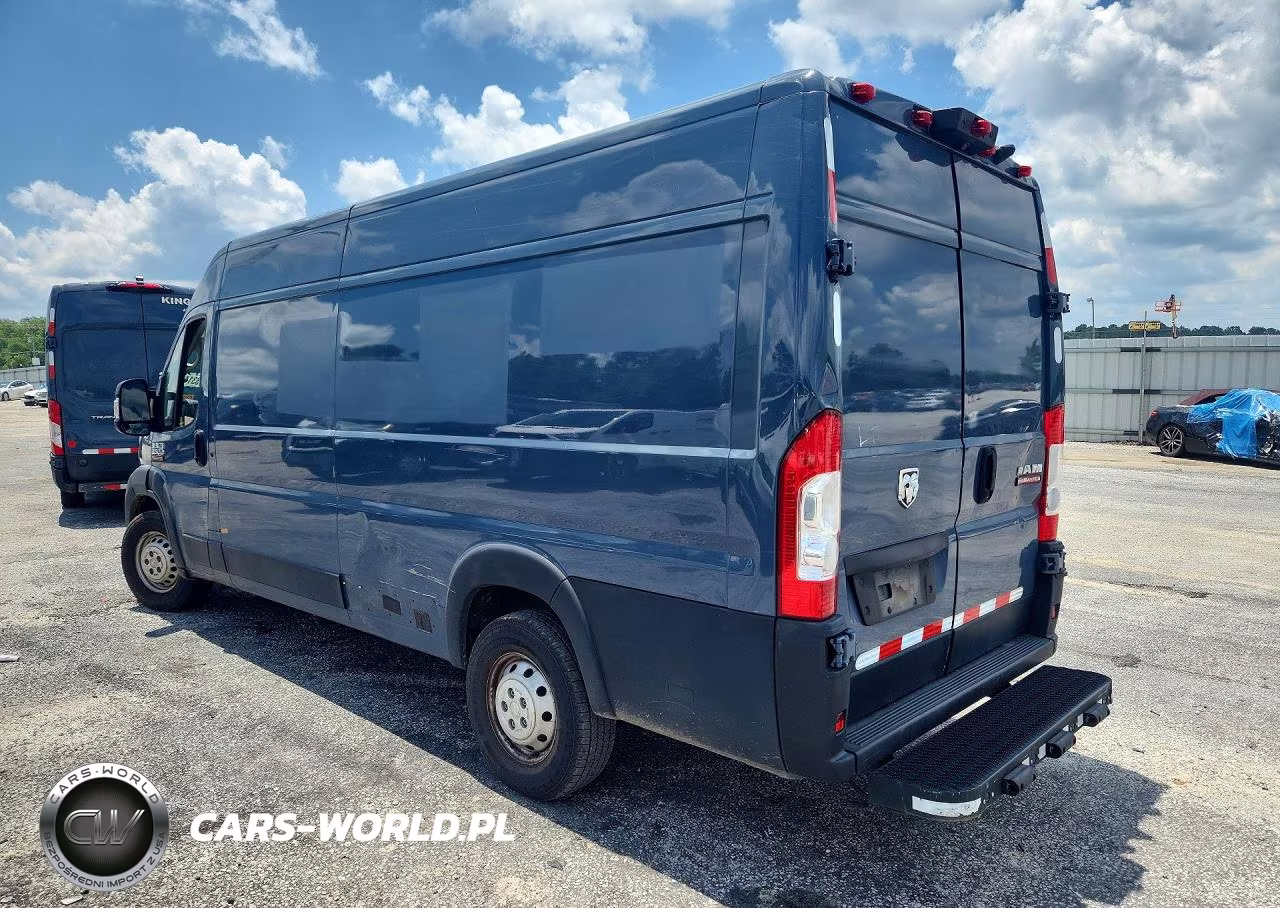 2021 Ram Promaster 3500 Ext Cargo 3.6L High Roof VIN:3C6MRVJG7ME572154 - 2