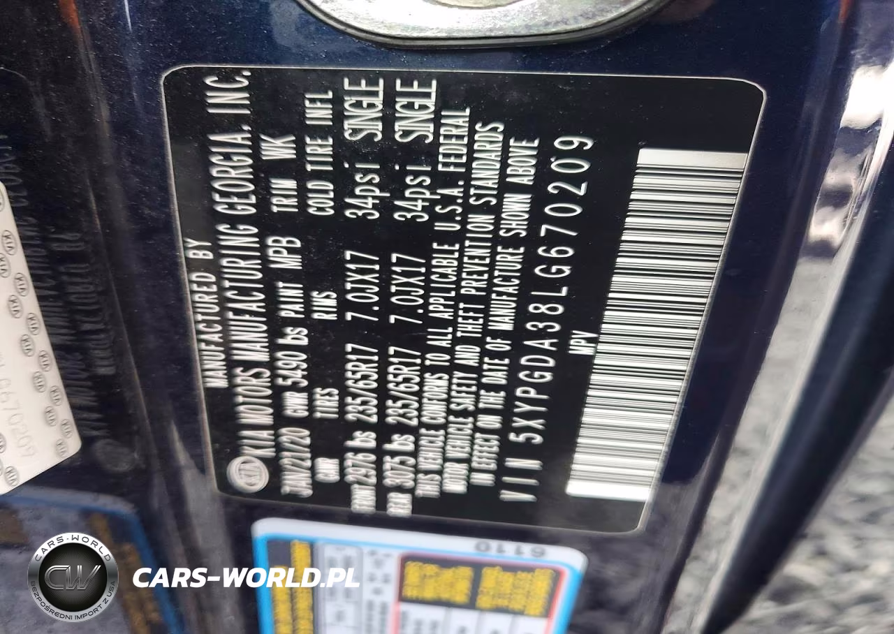 2020 Kia Sorento Lx VIN:5XYPGDA38LG670209 - 13