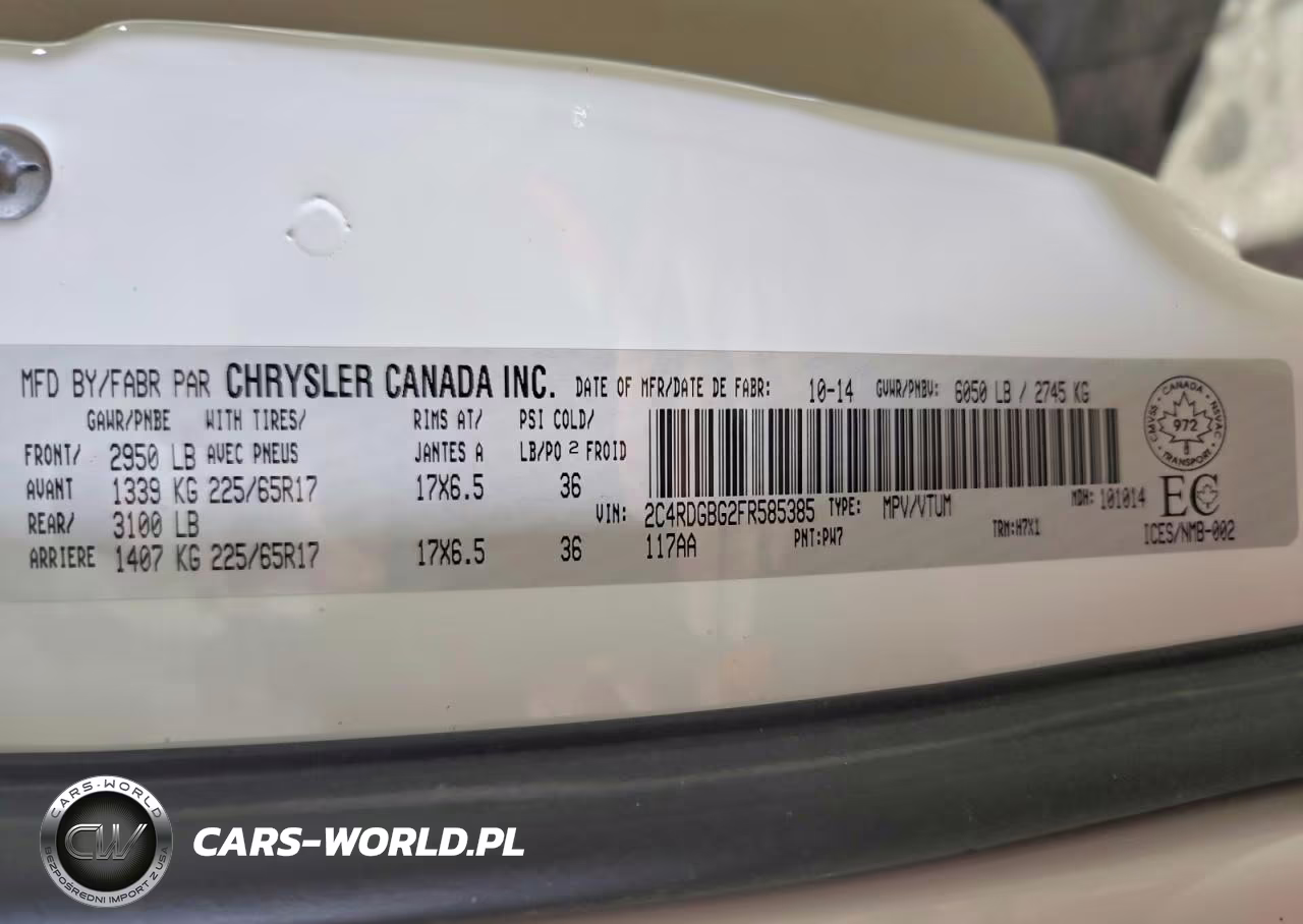 2015 Dodge Grand Caravan Se VIN:2C4RDGBG2FR585385 - 13