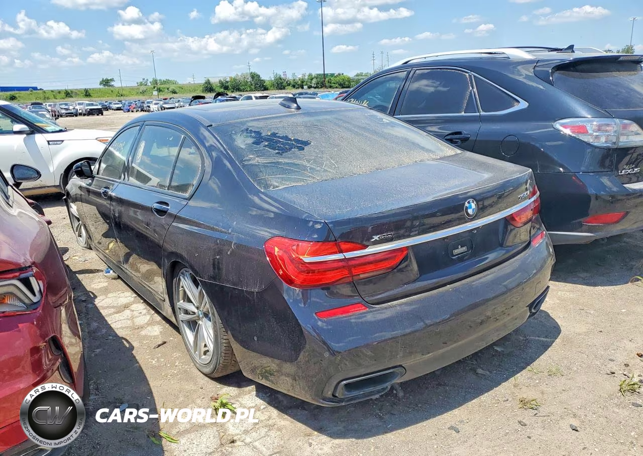 2016 BMW 750I xDrive Msport VIN:WBA7F2C55GG420836 - 2