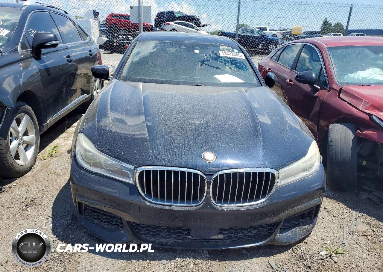 2016 BMW 750I xDrive Msport VIN:WBA7F2C55GG420836 - 5