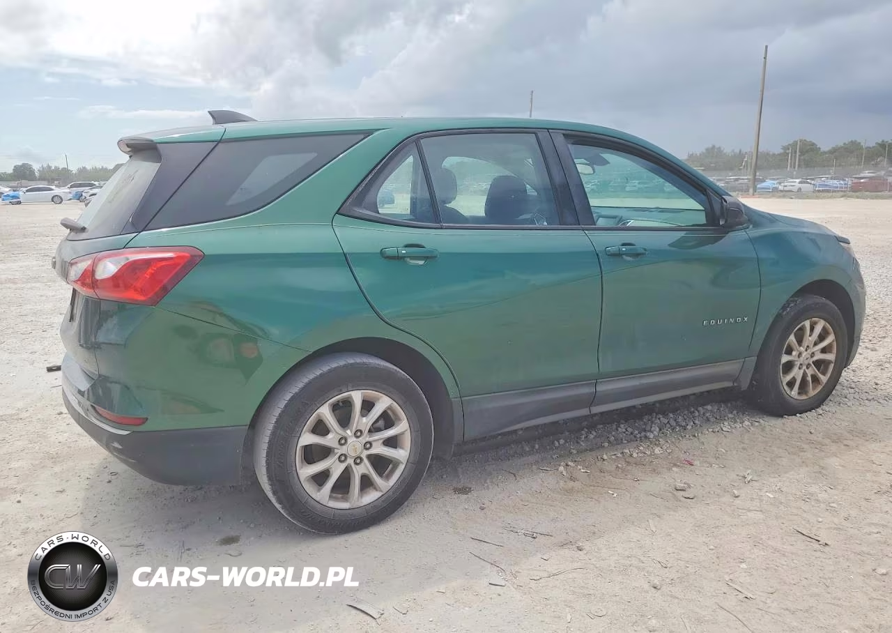 2018 Chevrolet Equinox Ls VIN:2GNAXHEV4J6160417 - 3