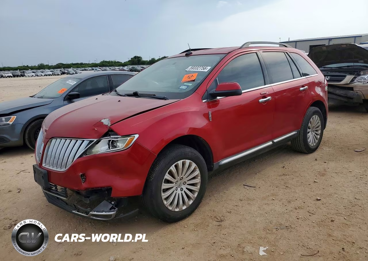 2011 Lincoln Mkx VIN:2LMDJ6JK3BBJ27019 - 1