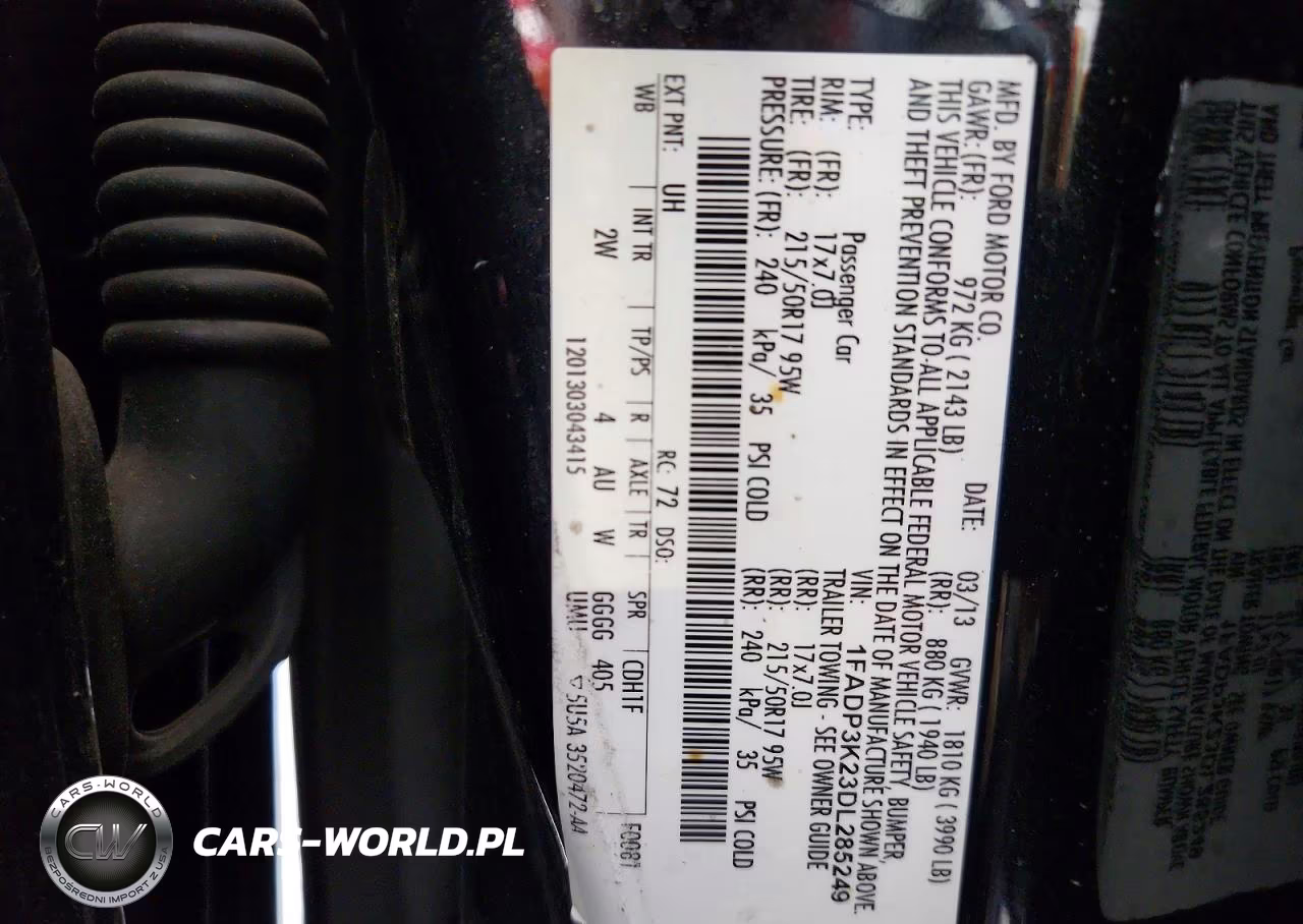 2013 Ford Focus Se VIN:1FADP3K23DL285249 - 13