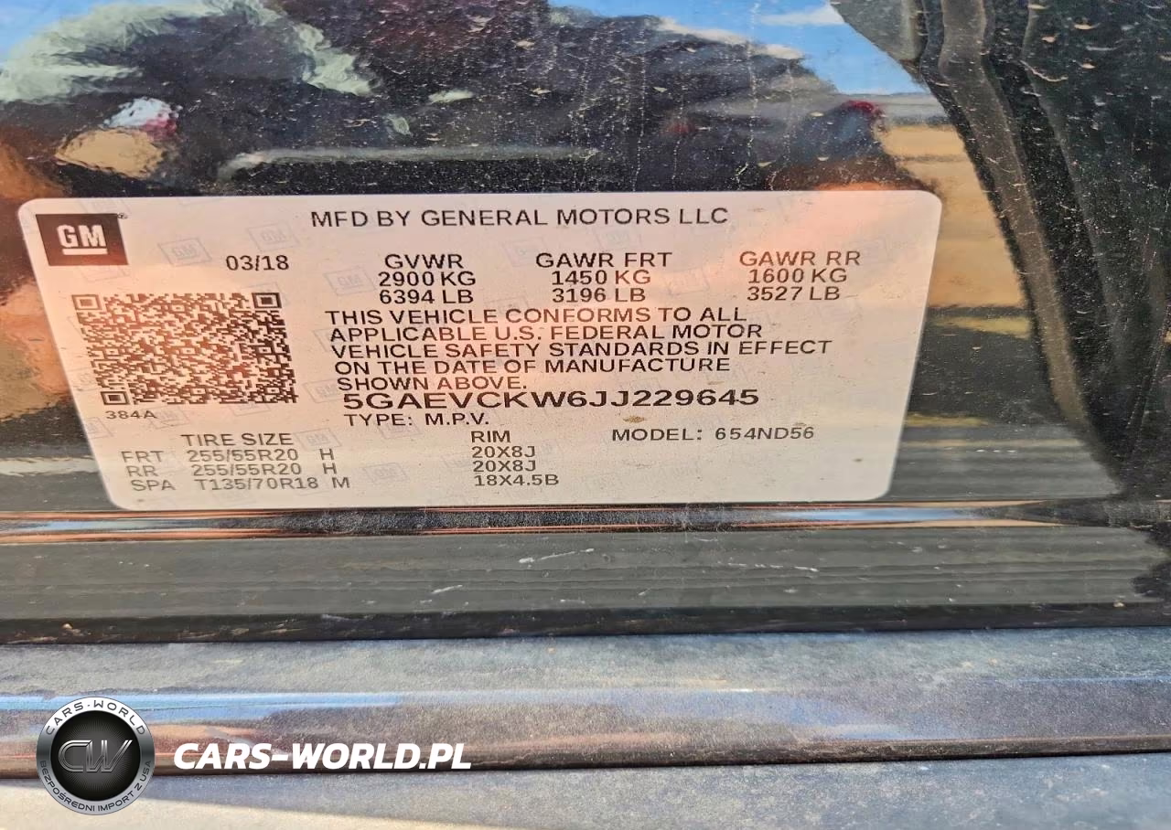 2018 Buick Enclave Avenir VIN:5GAEVCKW6JJ229645 - 13