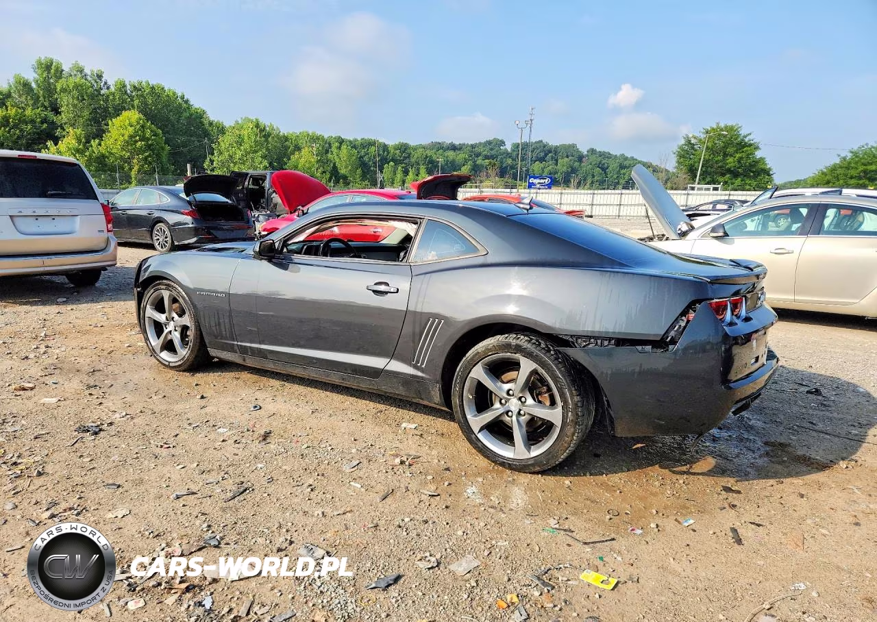 2013 Chevrolet Camaro Lt VIN:2G1FC1E30D9190283 - 2