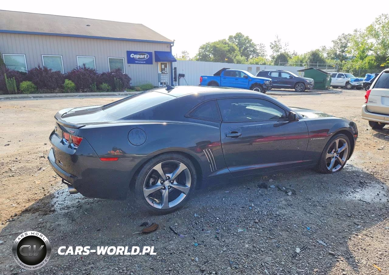 2013 Chevrolet Camaro Lt VIN:2G1FC1E30D9190283 - 3