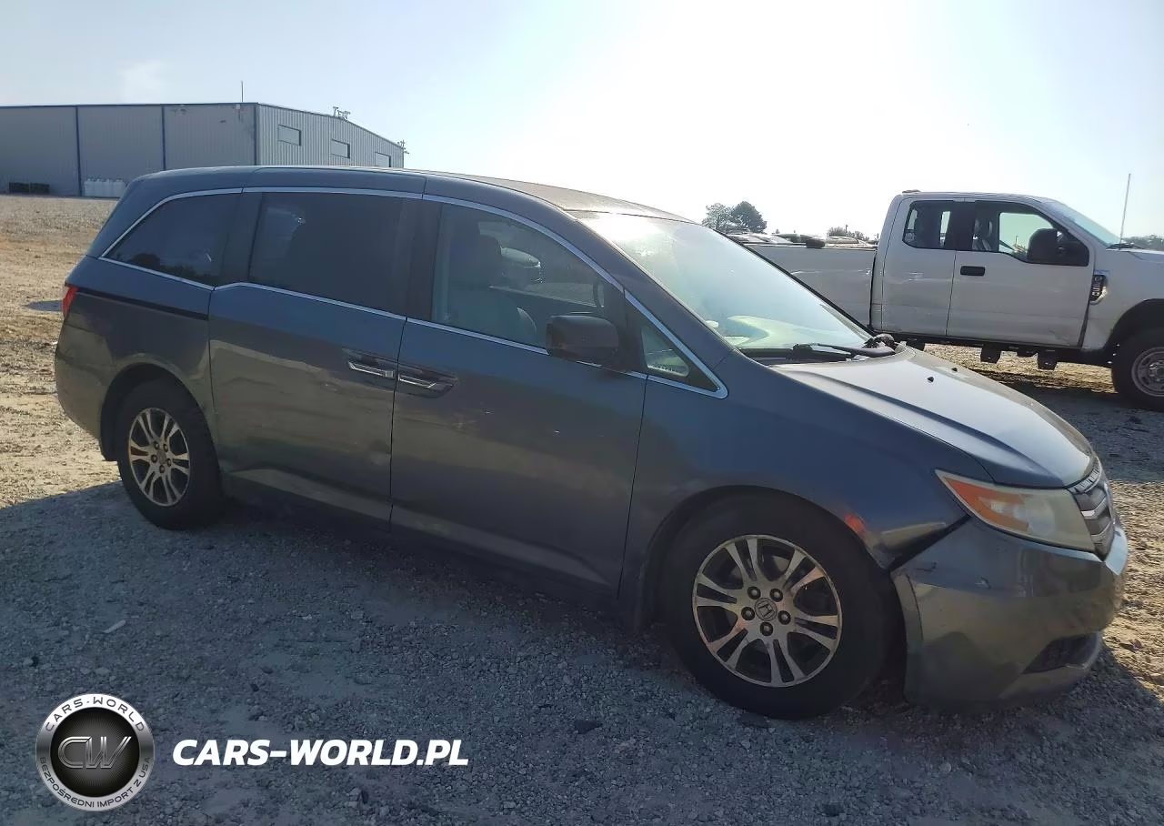 2012 Honda Odyssey Ex VIN:5FNRL5H46CB099593 - 4