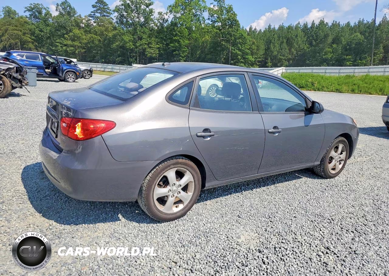 2008 Hyundai Elantra Gl VIN:KMHDU46D38U536240 - 3