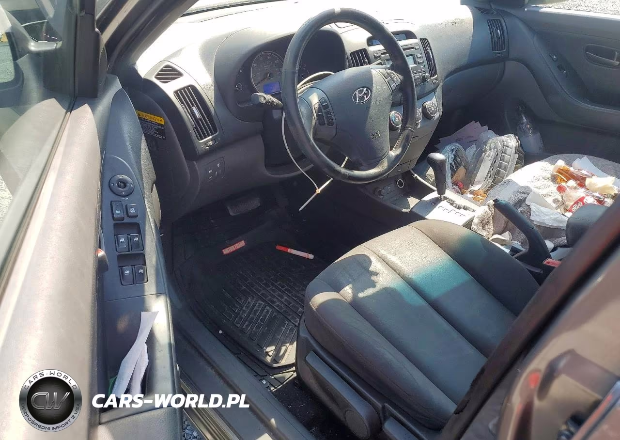 2008 Hyundai Elantra Gl VIN:KMHDU46D38U536240 - 8