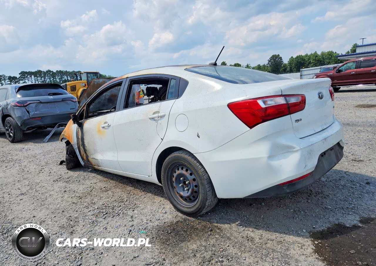 2016 Kia Rio Lx VIN:KNADM4A32G6640334 - 2