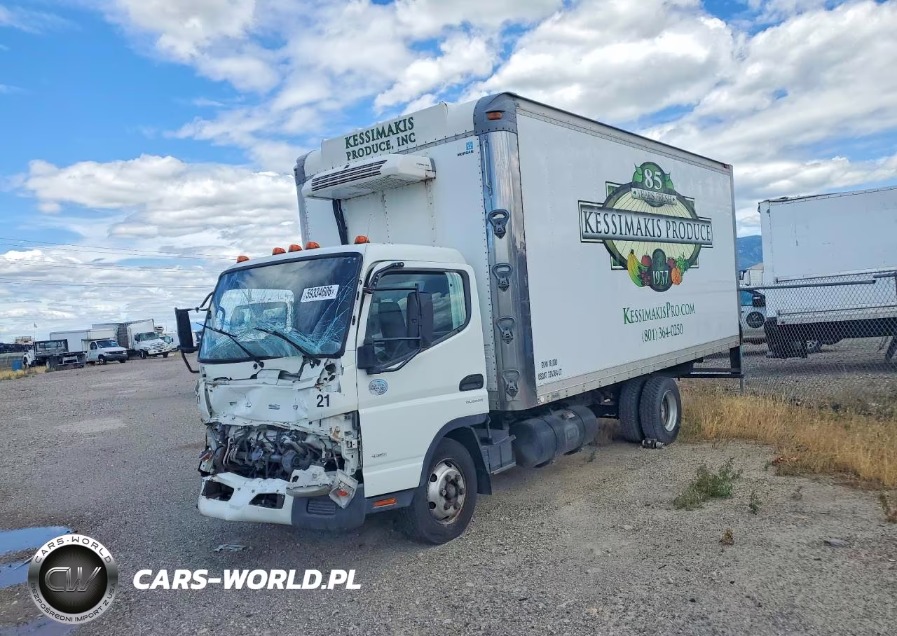 2015 Mitsubishi Fuso Fec92S Refrigerated Box Truck – zdjęcie 1 z 12