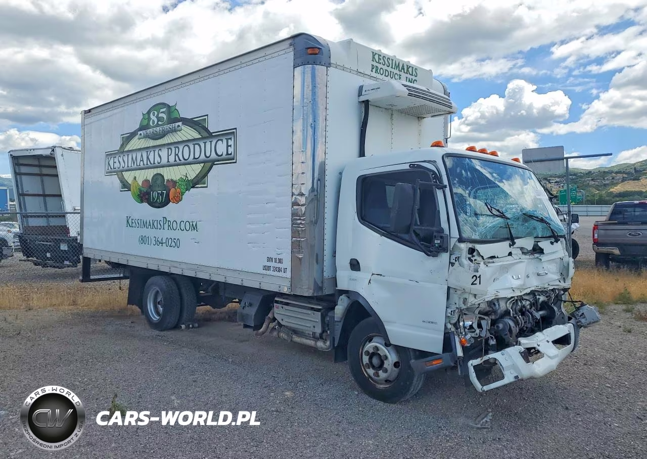 2015 Mitsubishi Fuso Fec92S Refrigerated Box Truck VIN:JL6CRG1A3FK000517 - 4