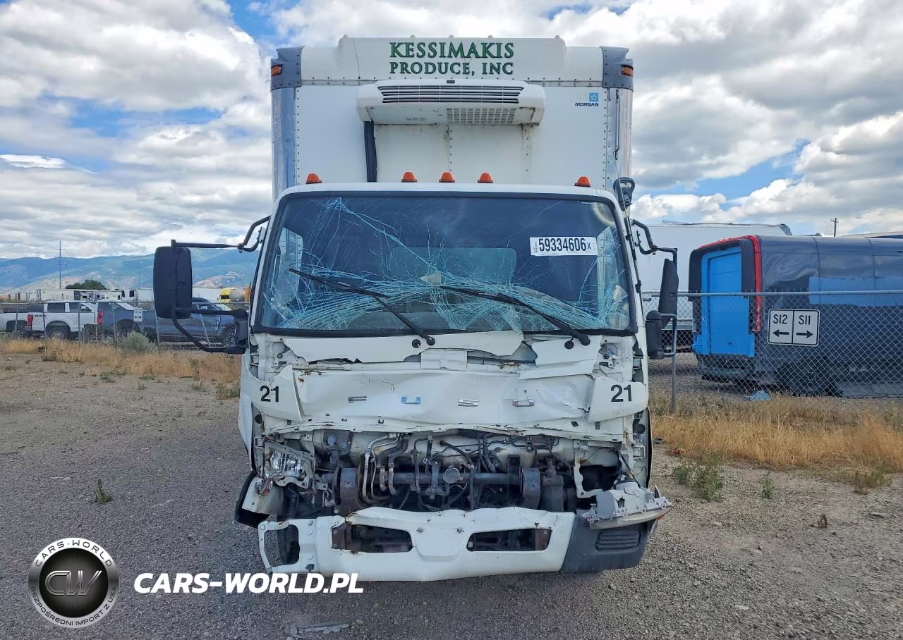 2015 Mitsubishi Fuso Fec92S Refrigerated Box Truck VIN:JL6CRG1A3FK000517 - 5
