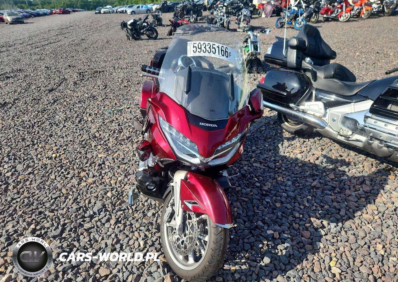 2018 Honda Gl1800 D VIN:JH2SC7953JK001308 - 2