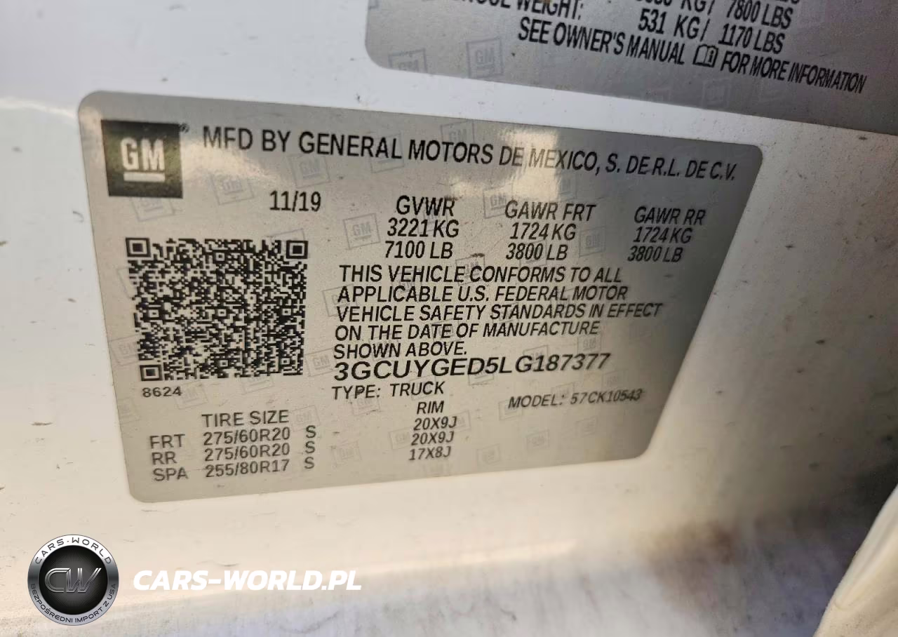 2020 Chevrolet Silverado K1500 Ltz VIN:3GCUYGED5LG187377 - 12
