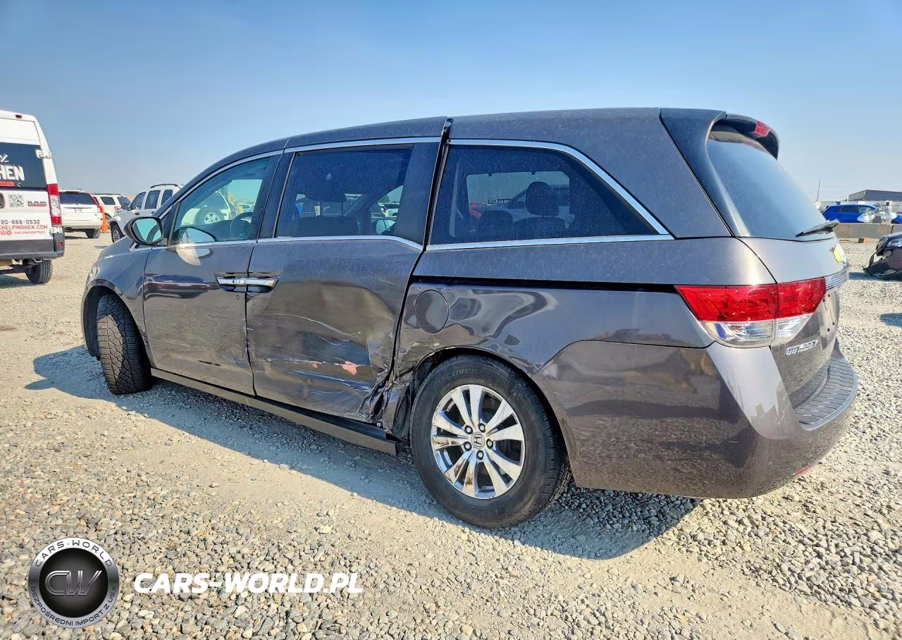 2014 Honda Odyssey Exl VIN:5FNRL5H62EB048158 - 2