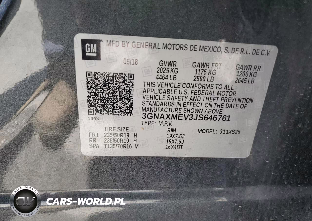 2018 Chevrolet Equinox Premier VIN:3GNAXMEV3JS646761 - 13