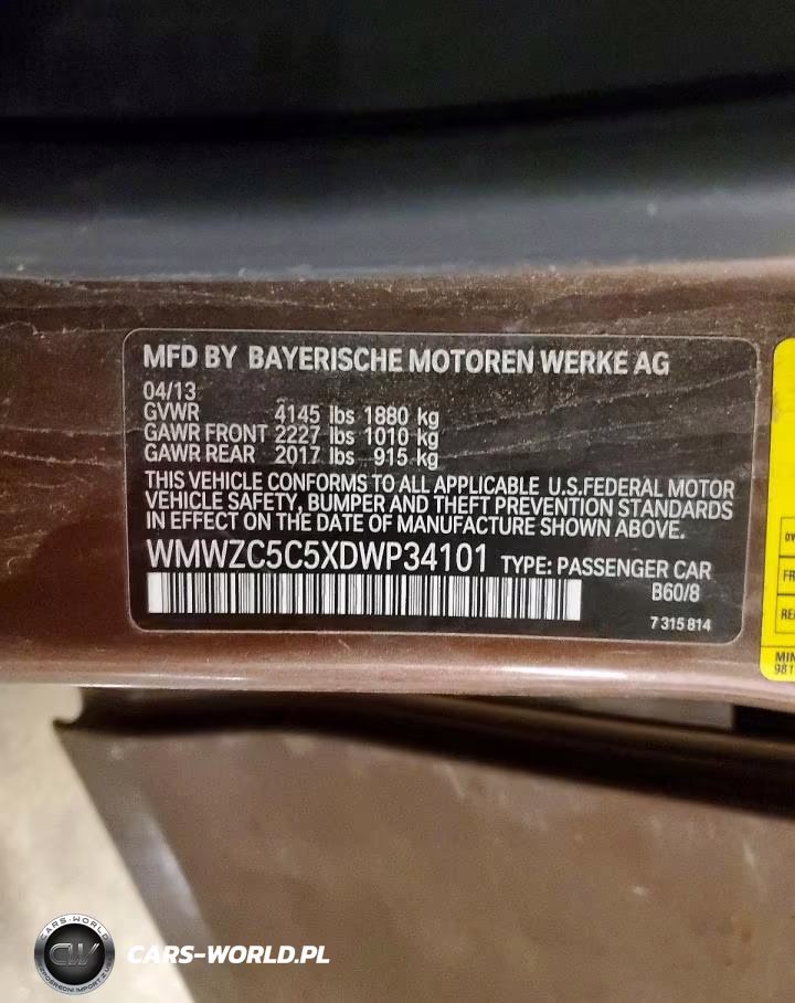 2013 Mini Cooper S Countryman VIN:WMWZC5C5XDWP34101 - 12