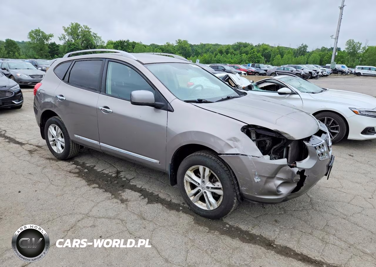 2013 Nissan Rogue S VIN:JN8AS5MV5DW100989 - 4