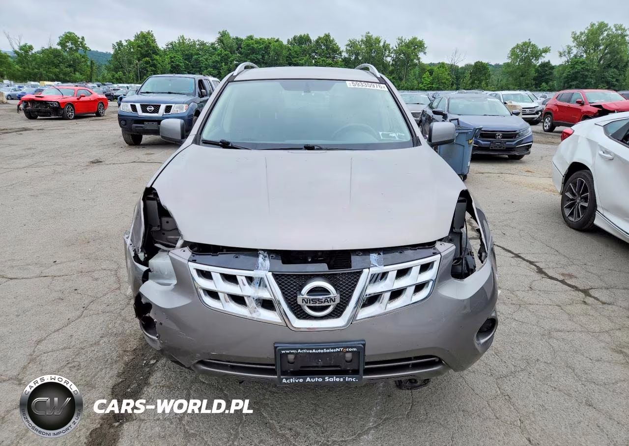 2013 Nissan Rogue S VIN:JN8AS5MV5DW100989 - 5