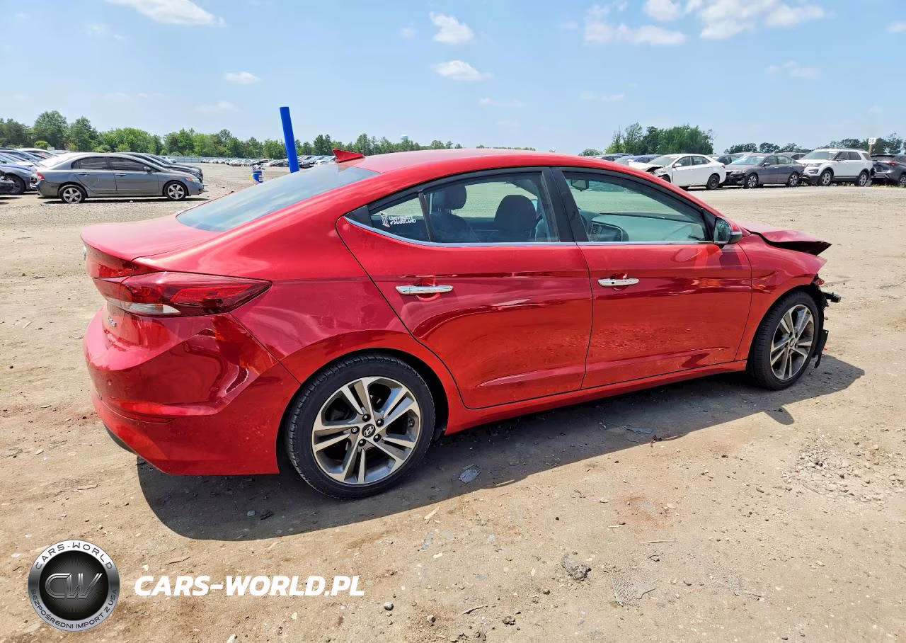 2017 Hyundai Elantra Limited VIN:5NPD84LF4HH039111 - 3
