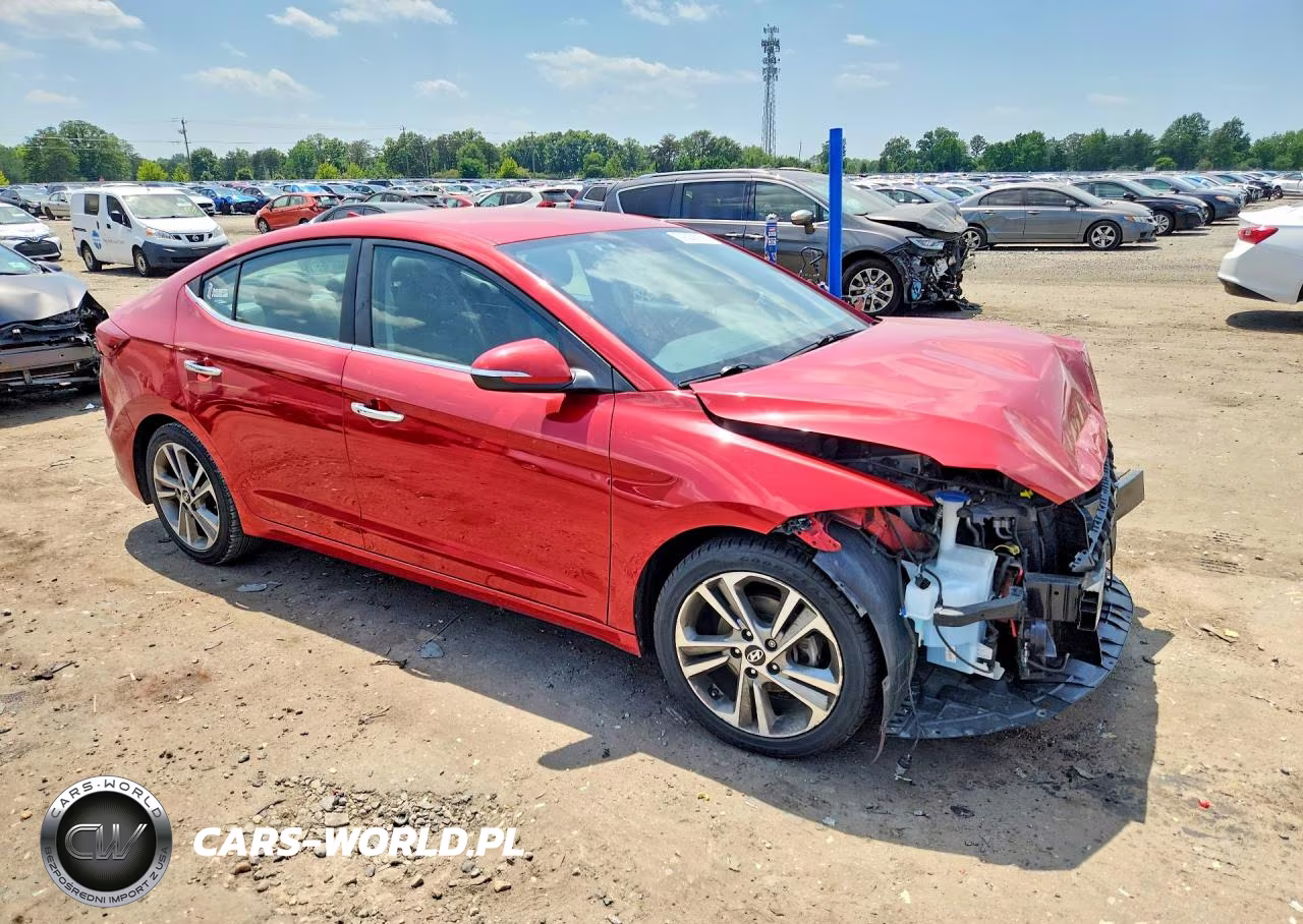 2017 Hyundai Elantra Limited VIN:5NPD84LF4HH039111 - 4