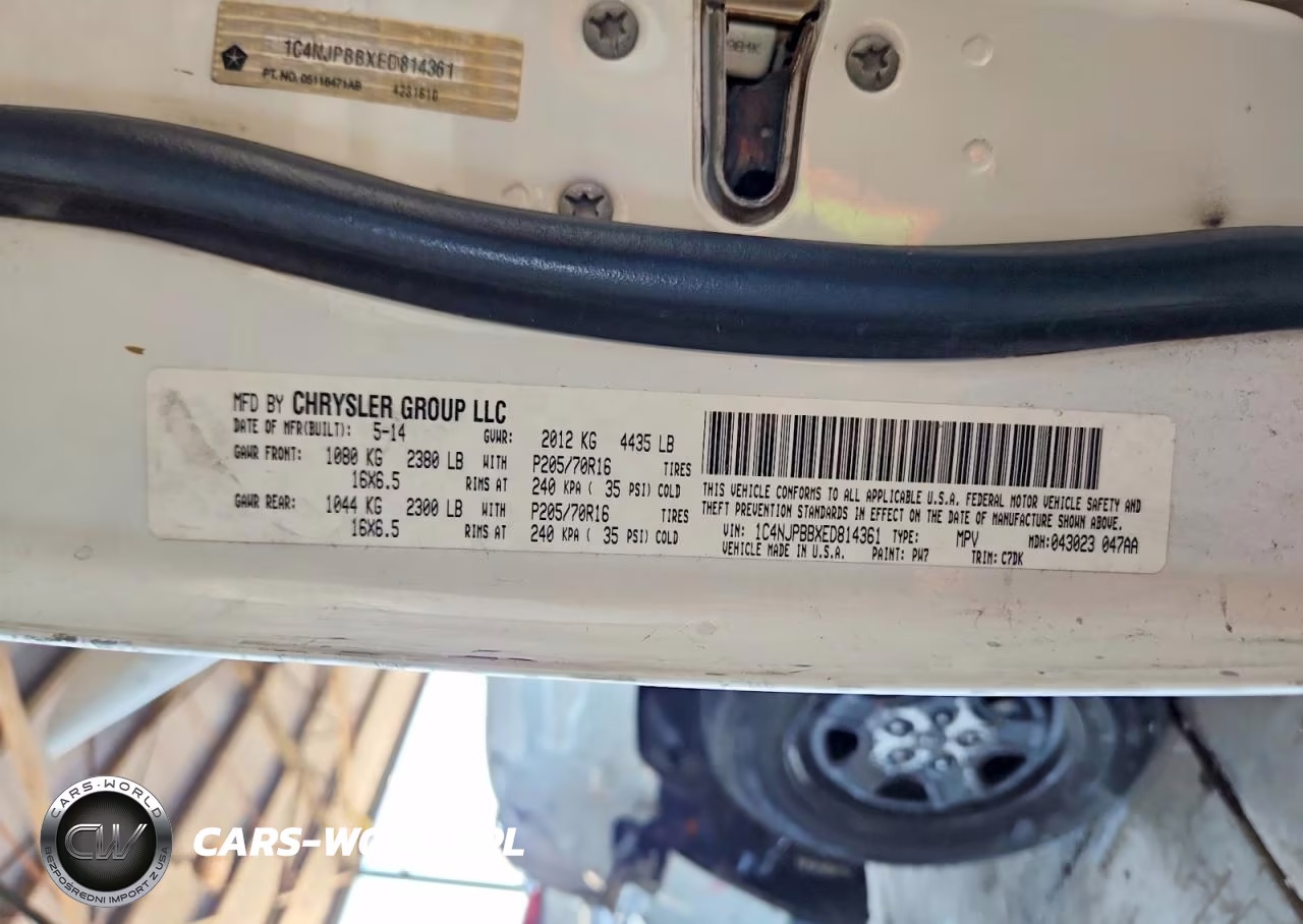 2014 Jeep Patriot Sport VIN:1C4NJPBBXED814361 - 13