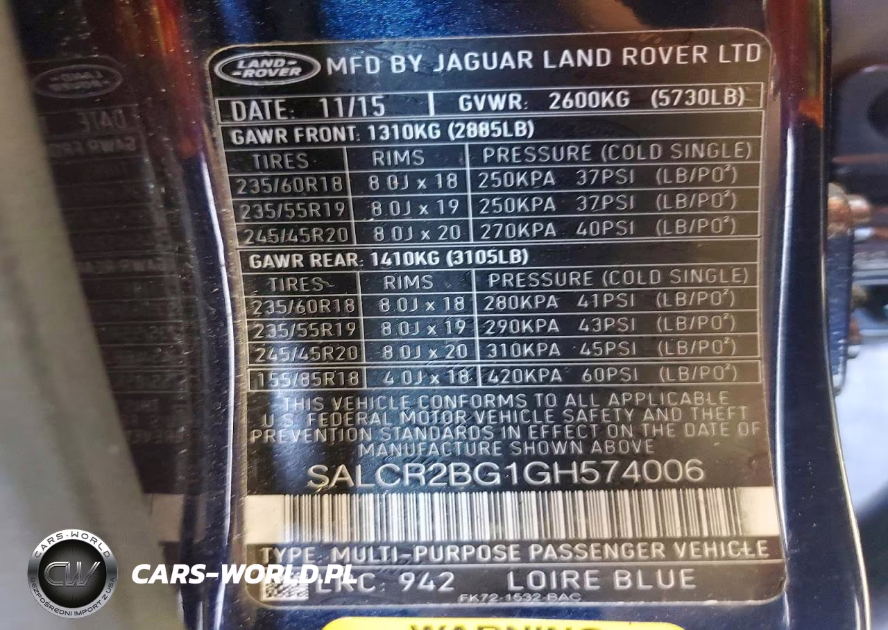 2016 Land Rover Discovery Sport Hse VIN:SALCR2BG1GH574006 - 13