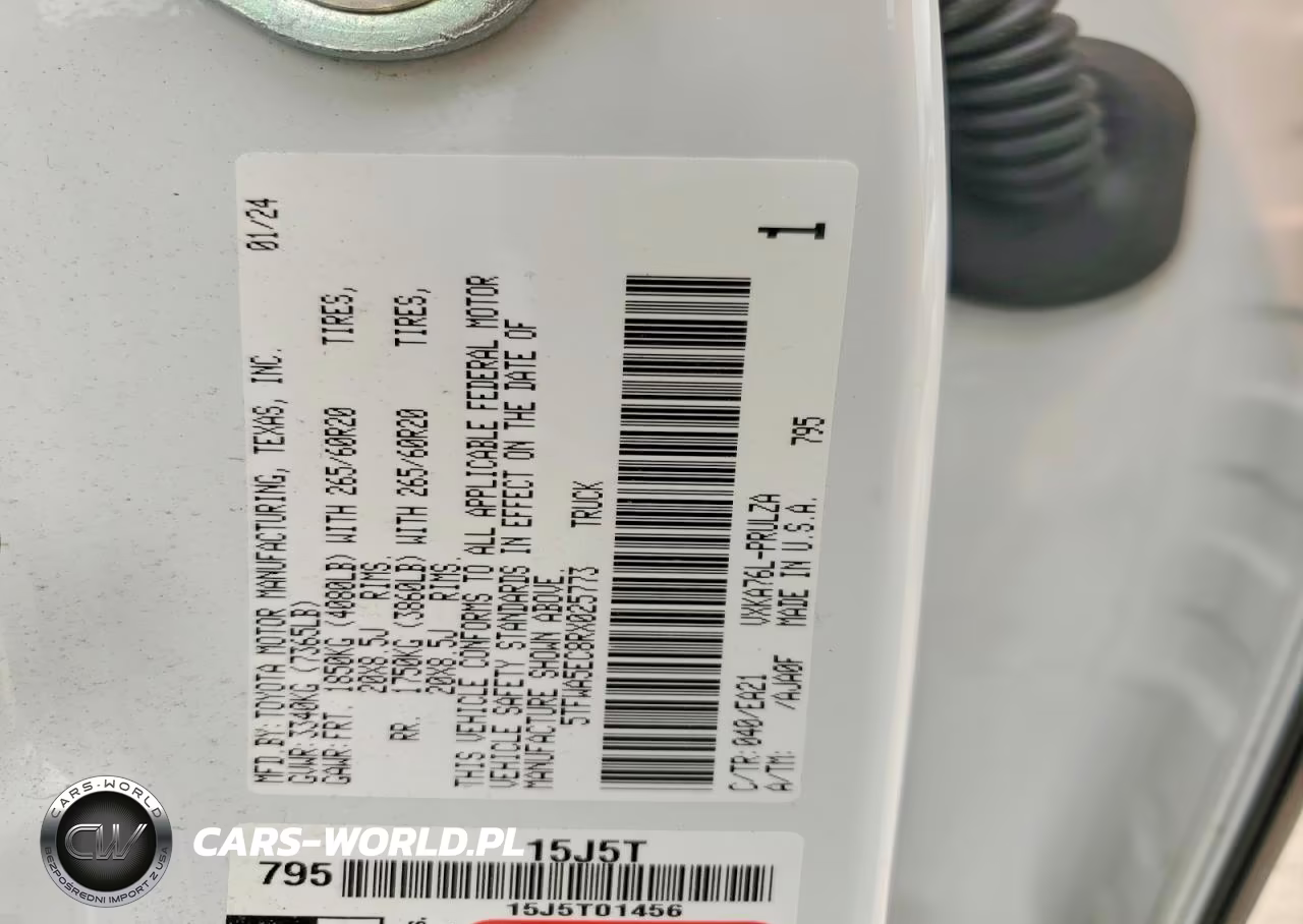 2024 Toyota Tundra Limited VIN:5TFWA5EC8RX025773 - 12