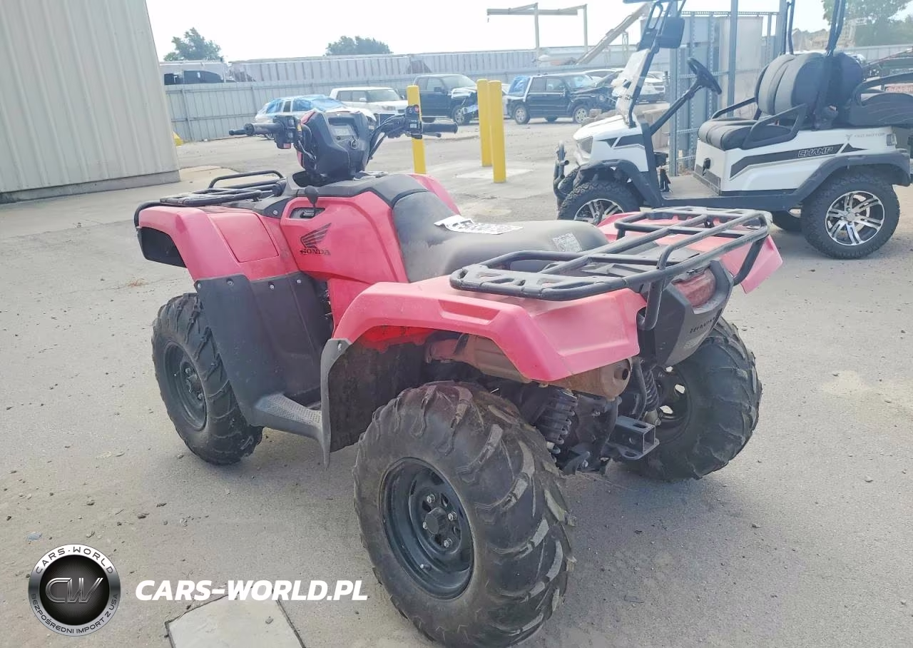 2016 Honda Trx500 Fa VIN:1HFTE4620G4101126 - 3