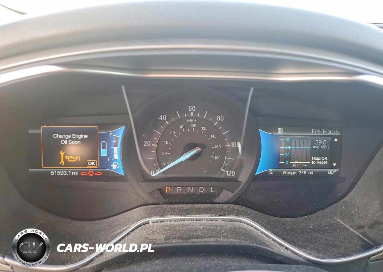 2018 Ford Fusion S Hybrid VIN:3FA6P0UU6JR259845 - 9