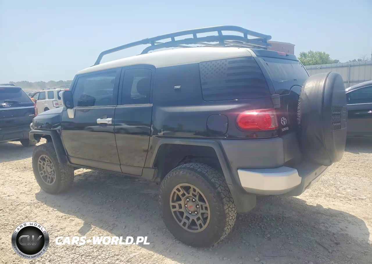 2007 Toyota Fj Cruiser Base VIN:JTEBU11FX70082508 - 2
