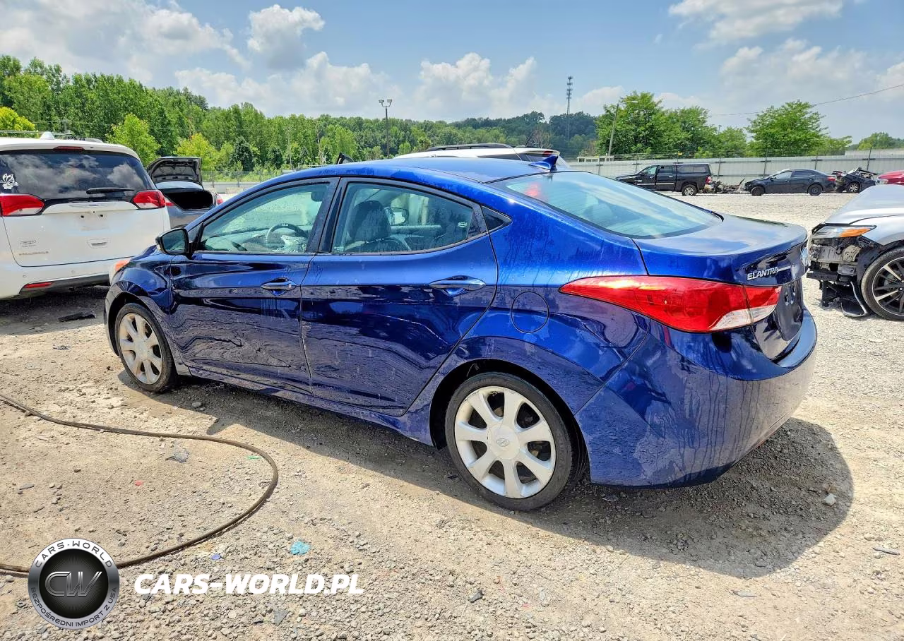 2013 Hyundai Elantra Limited VIN:KMHDH4AE3DU527245 - 2