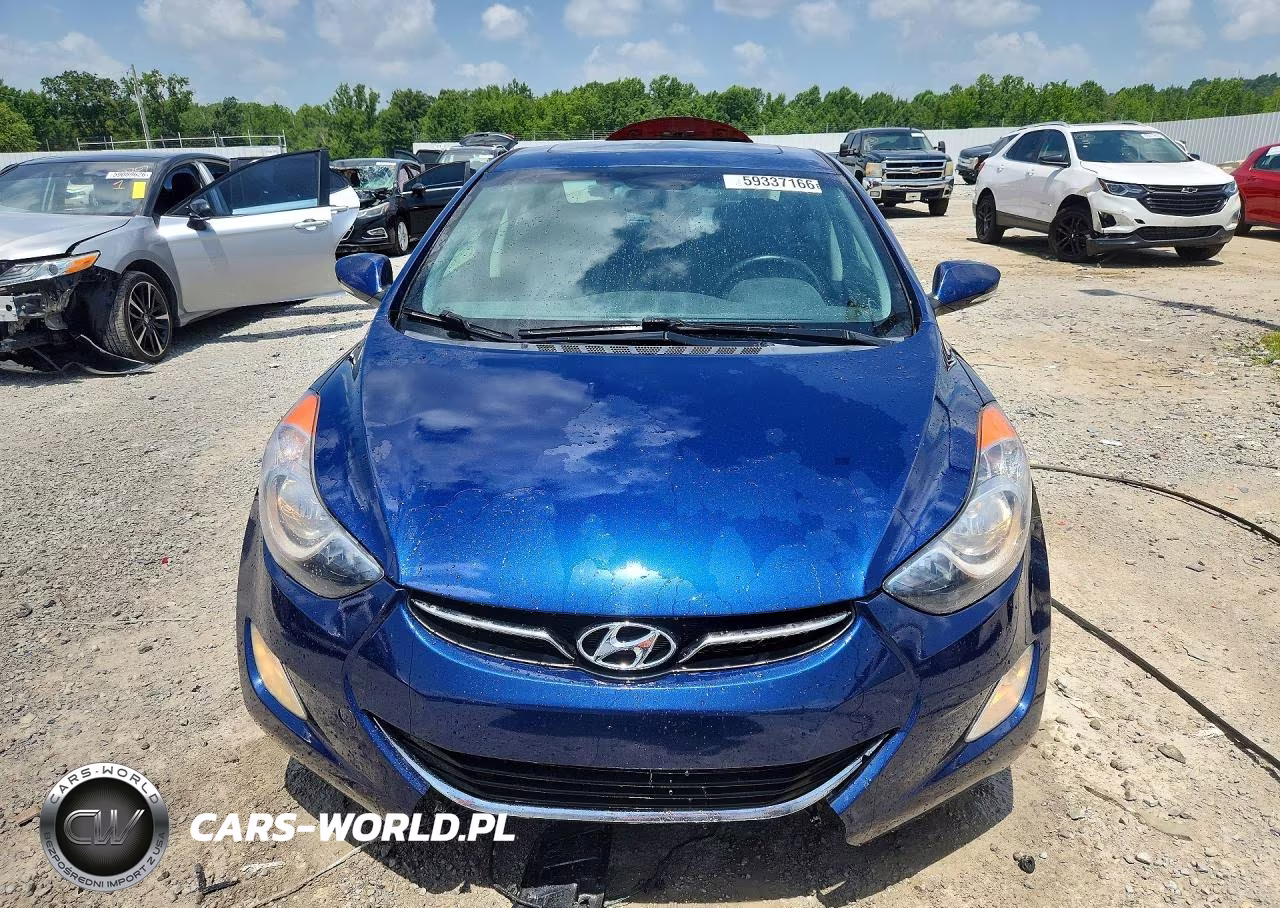 2013 Hyundai Elantra Limited VIN:KMHDH4AE3DU527245 - 5
