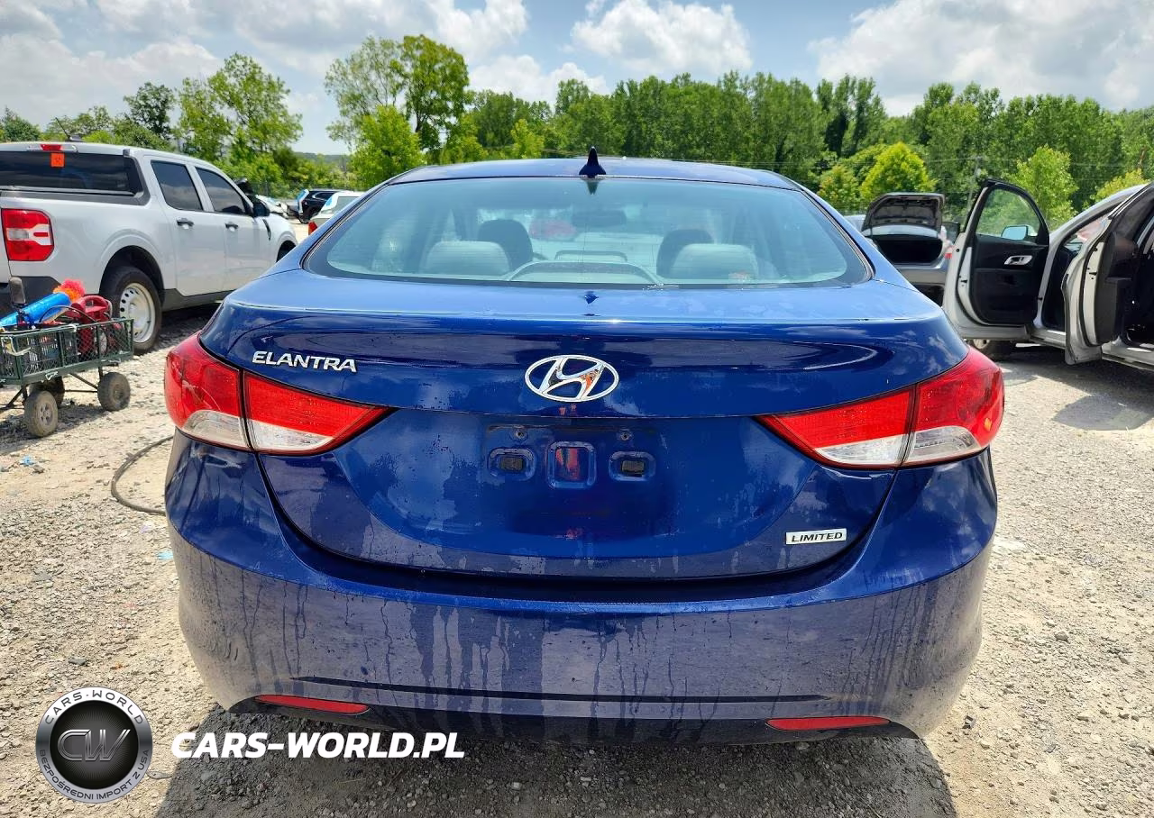 2013 Hyundai Elantra Limited VIN:KMHDH4AE3DU527245 - 6
